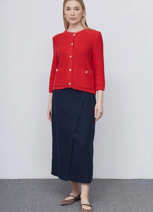 Юбка жен. 358252.37312.9900N Т. синий  (2)