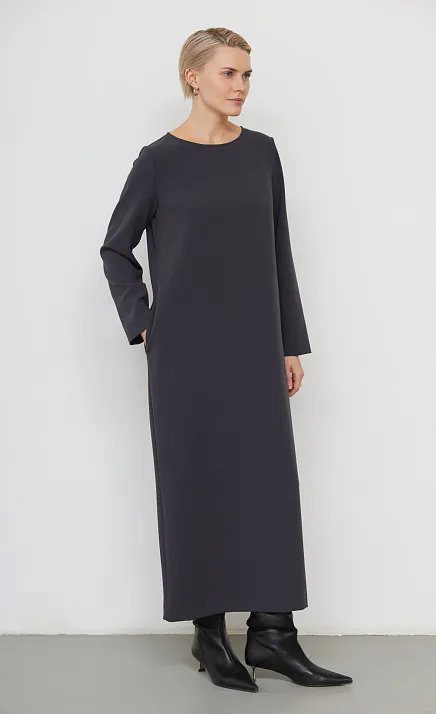  GRIOL. Платье жен. 368393.11312.7600N Тёмно-серый 