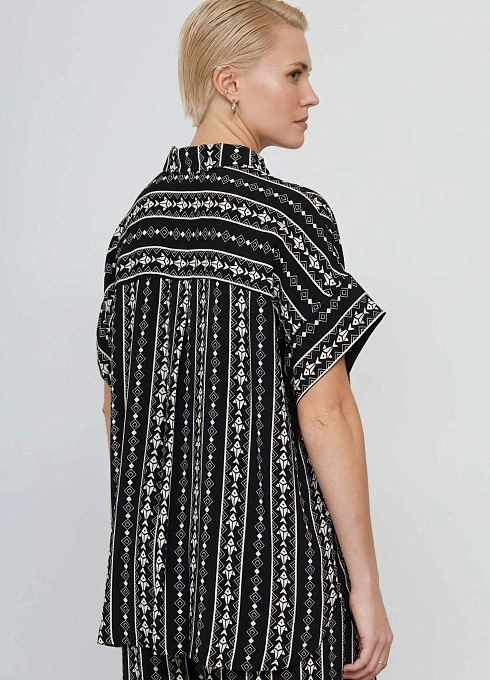 Блузка жен. 311057.03312.8222G Чёрный (4)