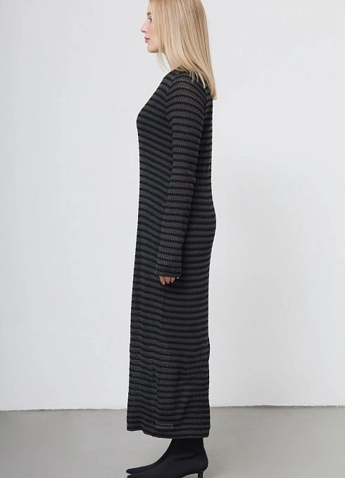 Платье жен. 360170Р.6_313.8281S Темно-серый  (6)