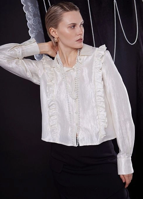 Блузка жен. 311121.03312.0700N Кремовый (2)