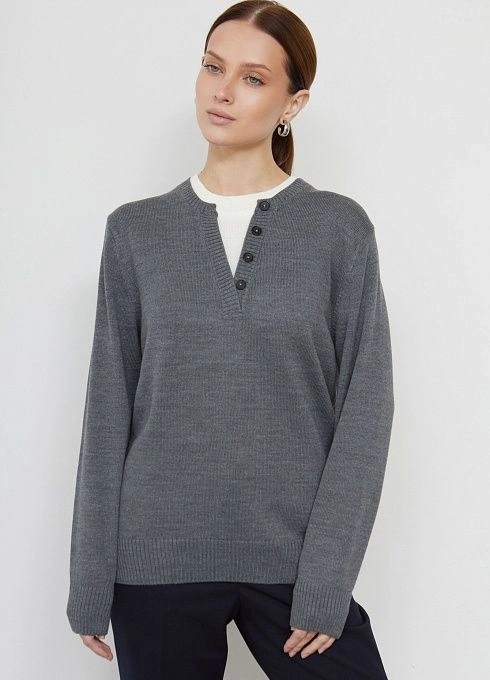  GRIOL. Джемпер жен. 310523.15303.7302N Серый GRIOL