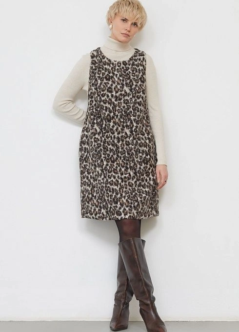 Сарафан жен. 344603.11313.5901O Коричнево-молочный (4)