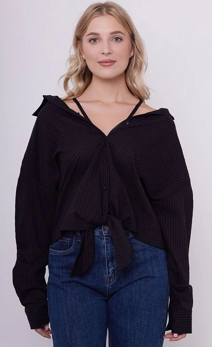 Блузка на завязках и бретелях GRIOL