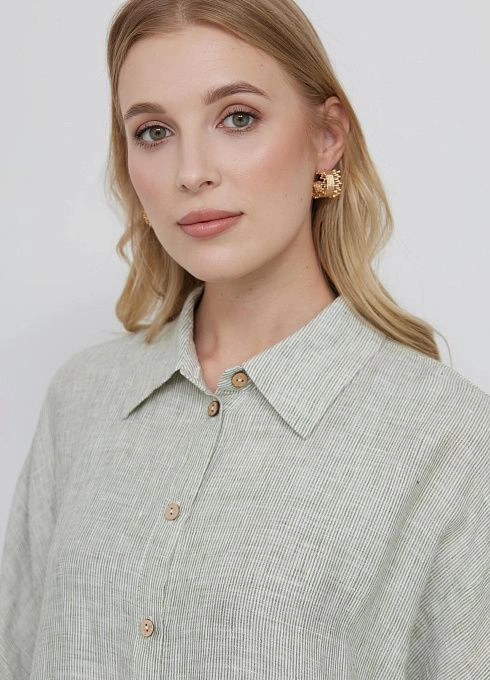 Туника жен. 367305.37312.0235S Бело зеленый  (1)