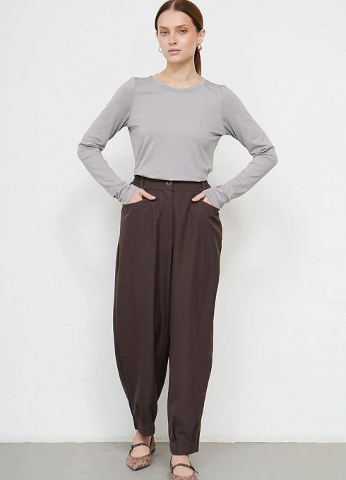 Брюки жен. 320250.09312.5900N Коричневый (2)