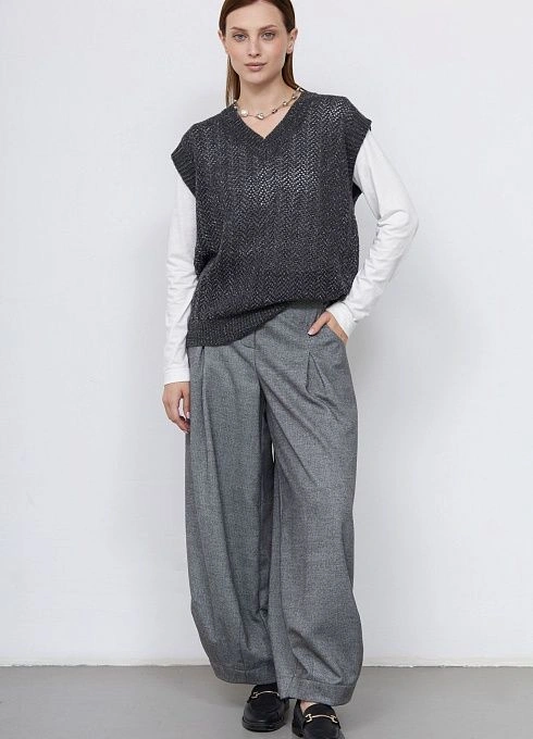 Жилет жен. 380108.05303.7700N Темно-серый  (2)