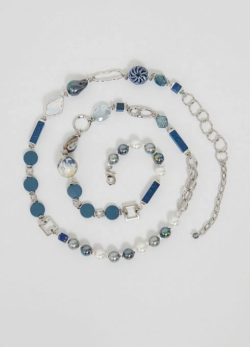  GRIOL. Колье С неба лей2 Синий GRIOL