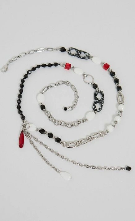  GRIOL. Колье Pokerface2 Черный 