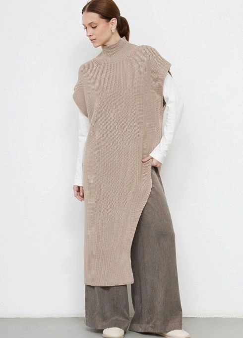  GRIOL. Жилет жен. 380086.01303.0300N Натуральный GRIOL