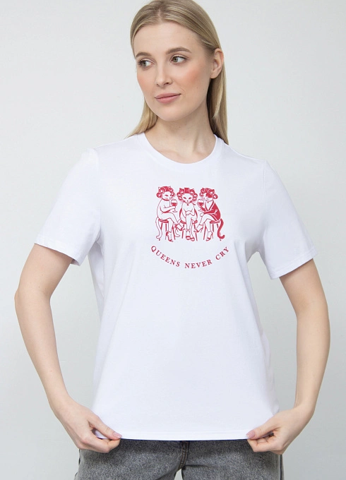  GRIOL. Футболка жен. 310461.40513.0200А Белый GRIOL