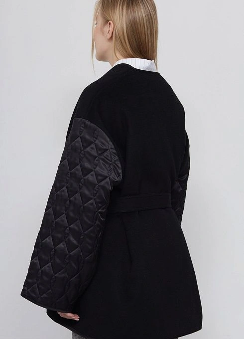 Полупальто жен. 529075S.43208.8200N Чёрный  (1)