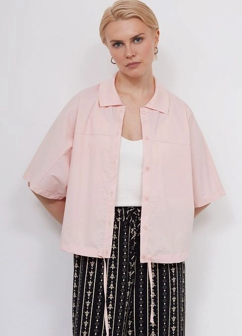 Блузка оверсайз на кулиске GRIOL