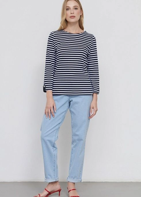 Джемпер жен. 311034УКР.6_313.0298S Бело-синий  (2)