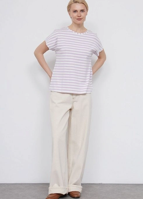 Джемпер жен. 310893УК.6_313.8902S белыйсиреневый (2)