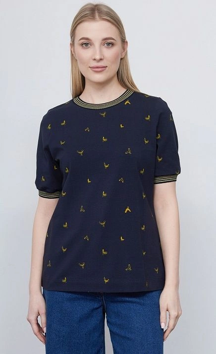 GRIOL. Джемпер жен. 311058.6_313.9531A Тёмно-синий GRIOL GRIOL. Джемпер жен. 311058.6_313.9531A Тёмно-синий