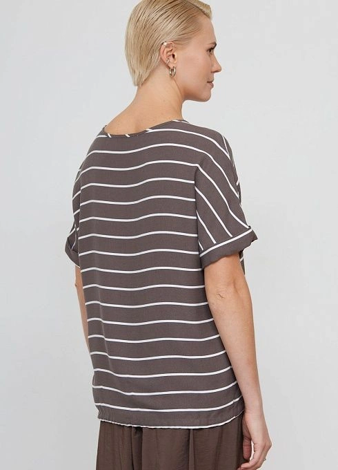 Блуза жен. 317496Г.11312.1107S Шоколадно молочный (4)