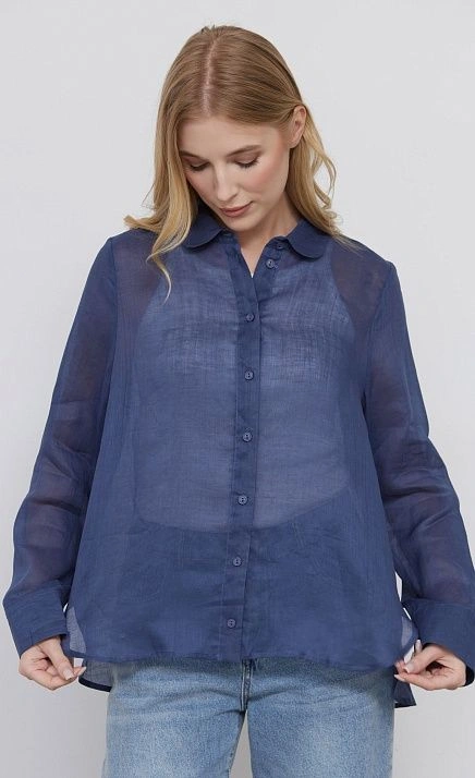 Блузка оверсайз из рами GRIOL