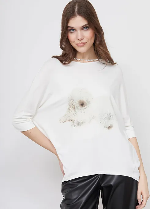  GRIOL. Джемпер жен. 310657.03313.0700E Молоко GRIOL