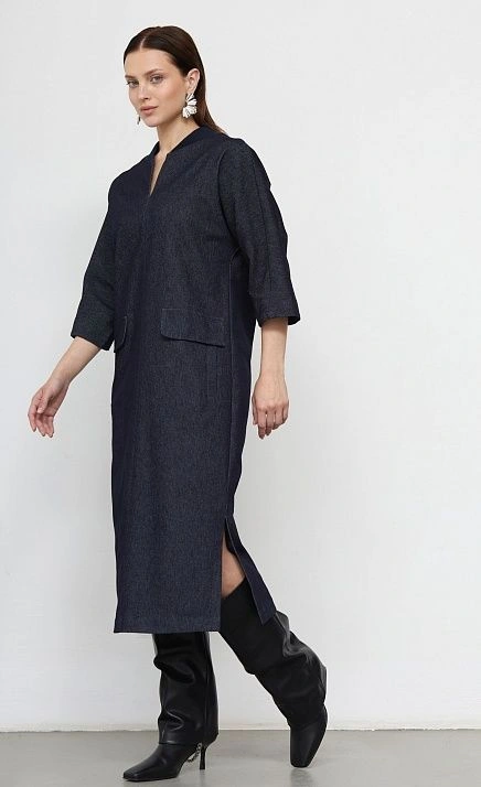  GRIOL. Платье жен. 360325.03312.8400N Тёмно-синий 