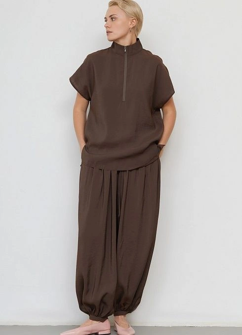 Брюки жен. 328585.11312.1100N Шоколадный (2)