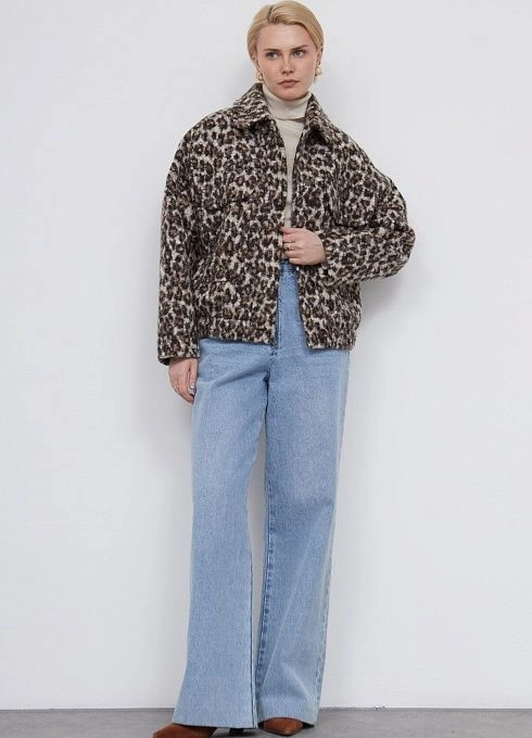 Куртка жен. 514648.11208.5901O Коричнево-молочный (2)