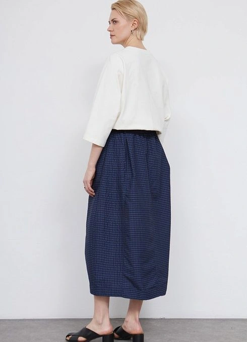 Юбка жен. 350087Б.03312.9682P Темно-синий (4)