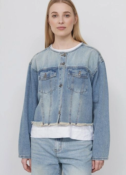  GRIOL. Жакет жен. 370235.26304.1600N Голубой GRIOL