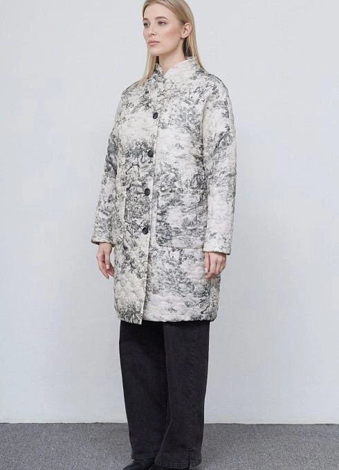 Пальто жен. 534374.11208.5101М Мультиколор  (3)