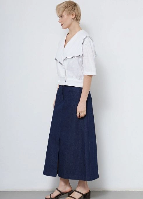 Юбка жен. 350062Б.6_312.9600N Темно-синий (3)