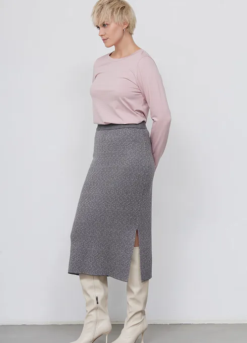  GRIOL. Юбка жен. 350105.33303.7901YF Серый GRIOL