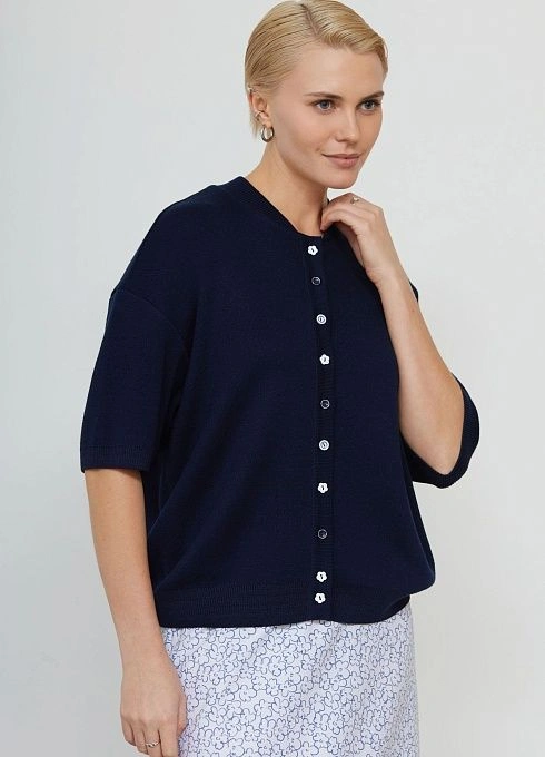 Жакет жен. 370251.33303.9600N Темно-синий (3)