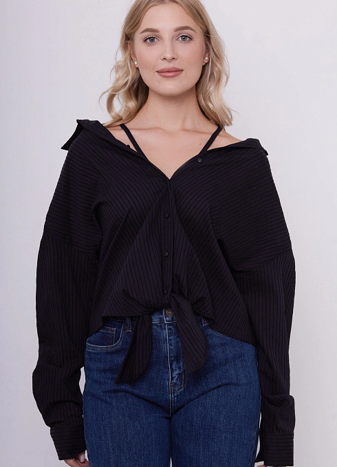 Блузка на завязках и бретелях GRIOL