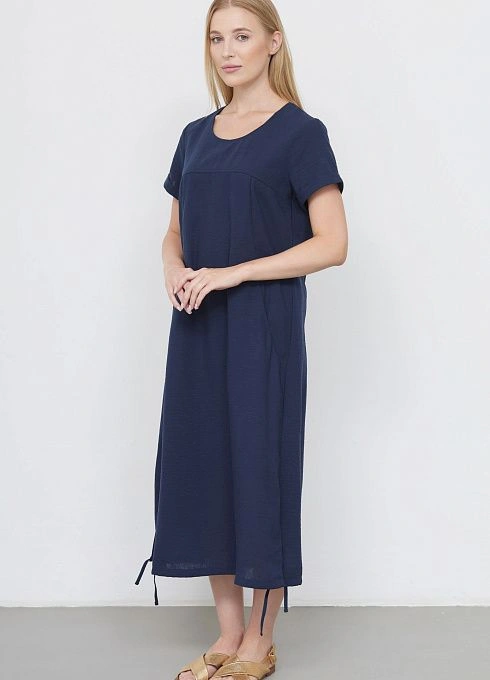 Платье жен. 360266.09312.9600N Тёмно-синий  (4)