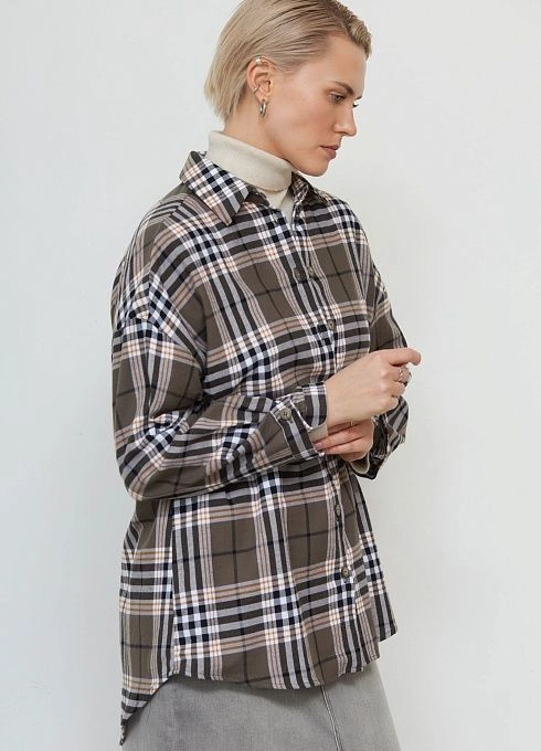 Блузка жен. 318189.11312.3401P Хаки (4)