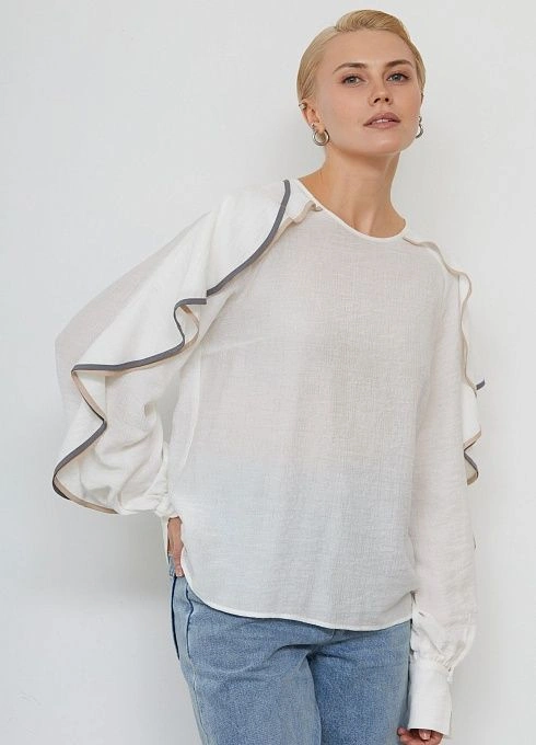 Блузка жен. 318553.11312.0700N Молочный (5)