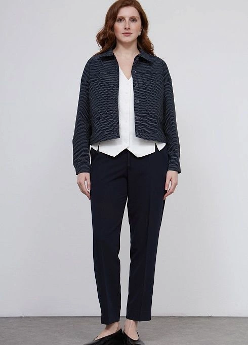 Брюки жен. 320178Т.09312.9400N Тёмно-синий (2)