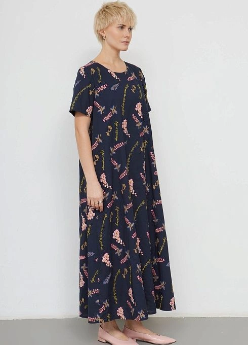 Платье жен. 368338.11312.9601F Тёмно-синий  (5)