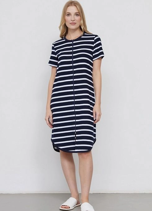 Халат жен. 368120.23513.9400S Синий  (2)