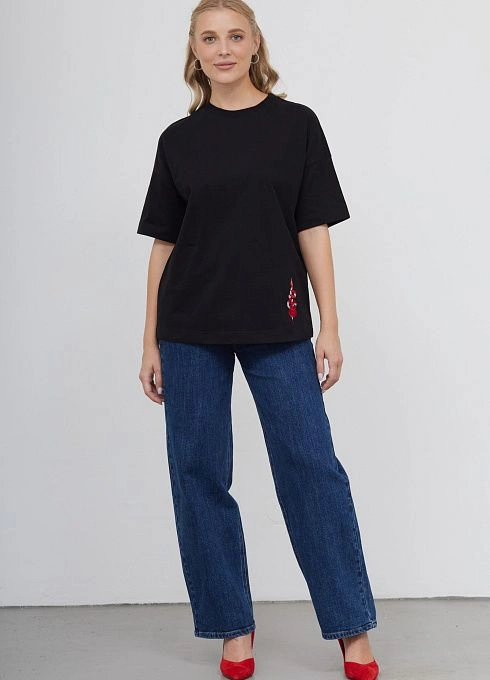 Джемпер жен. 310413.23513.8200R Чёрный  (2)