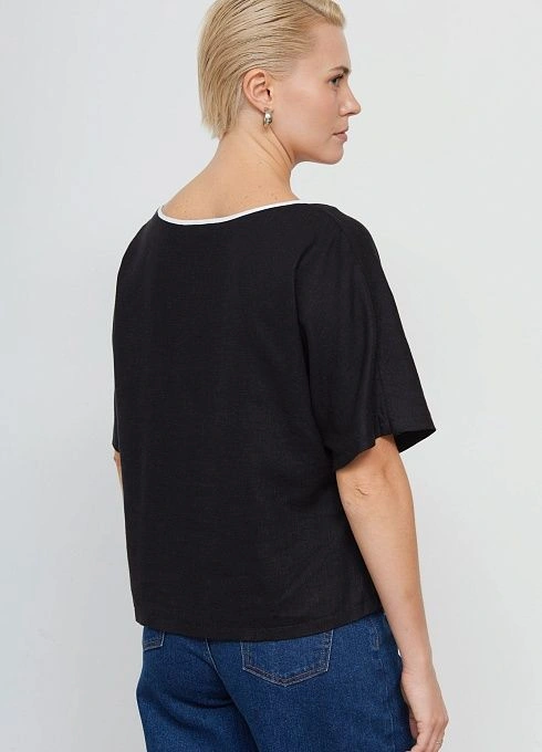 Блузка жен. 311124.38312.8202N Чёрный  (1)