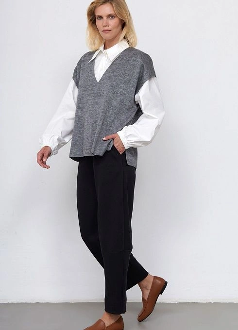 Жилет жен. 380045К.33303.7600M Серый  (2)