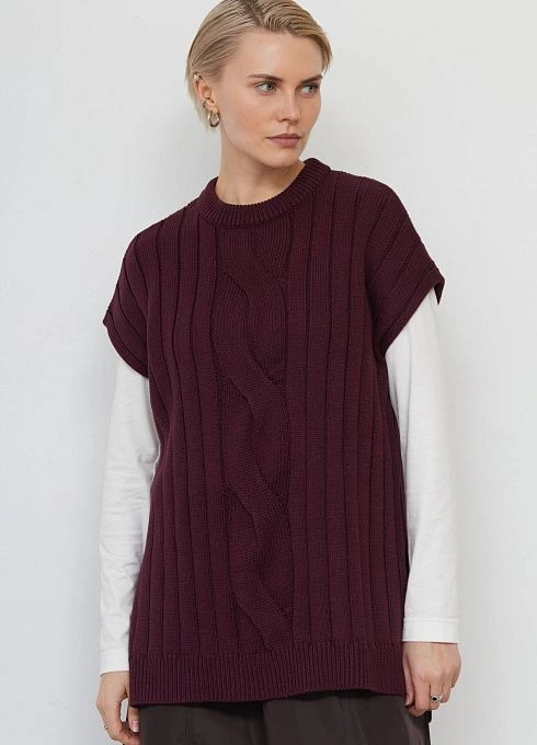 Жилет жен. 380106.05303.4700N Бордо (5)