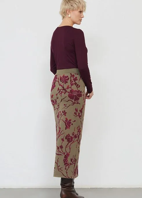 Юбка жен. 350123.33303.3747F Хаки (1)