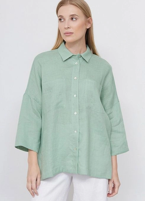 Блузка жен. 318098.11312.3200N Полынь  (3)