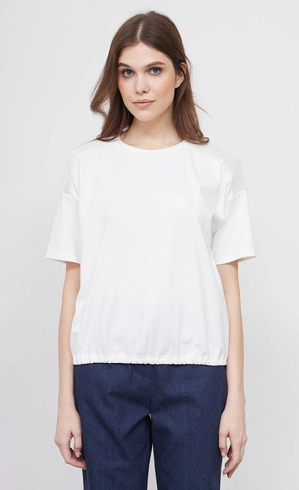  GRIOL. Джемпер жен. 310914КОТ.6_313.0700N молоко 