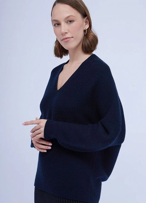Джемпер жен. 310118.02303.9600N Тёмно-синий  (4)