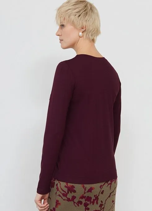 Джемпер жен. 310915.6_313.4700N Бордовый (3)