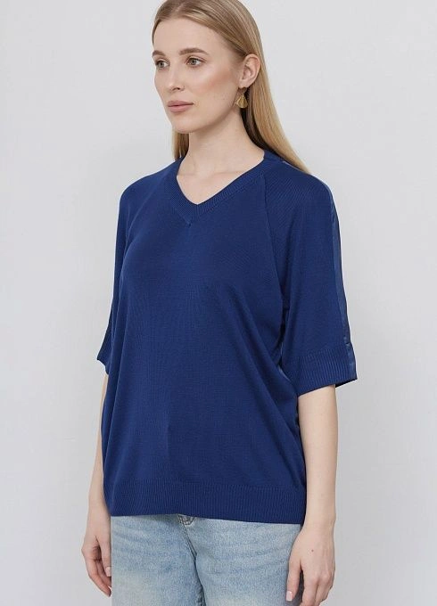 Джемпер жен. 310253.33312.8500N Тёмно-синий  (4)