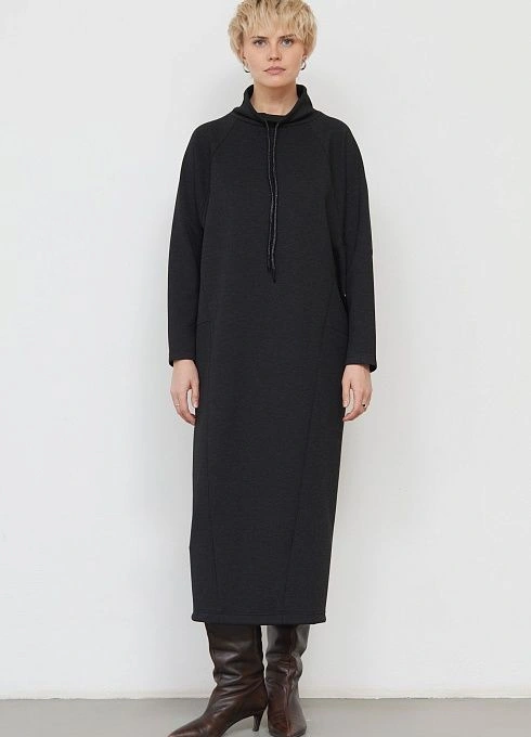 Платье жен. 360312.6_313.8200M Темно-серый меланж (2)